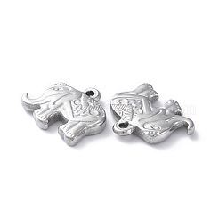 Non-Tarnish 304 Stainless Steel Pendants&nbsp;STAS-P324-20P