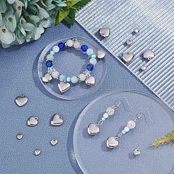 20Pcs 5 Style 304 Stainless Steel Charms&nbsp;STAS-UN0026-92