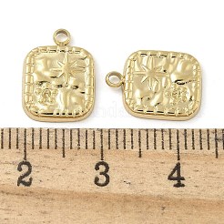 Ion Plating(IP) 304 Stainless Steel Pendant Rhinestone Settings&nbsp;STAS-B075-16G