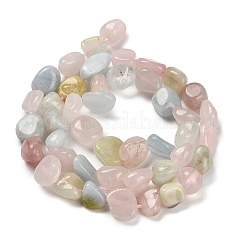 Natural Morganite Beads Strands&nbsp;G-P497-01E-33