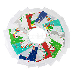 200Pcs 10 Style Christmas Theme Plastic Bakeware Bag&nbsp;OPP-TA0001-05