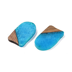 Resin & Wood Pendants&nbsp;WOOD-F015-13F