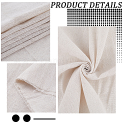 Rectangle Cotton Linen Fabric&nbsp;DIY-WH20001-58B