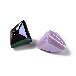 UV Plating Opaque Acrylic Beads&nbsp;OACR-D316-17