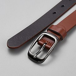 PU Leather Corset Belts with Zinc Alloy Clasps&nbsp;AJEW-WH0007-34A
