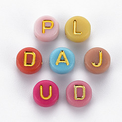 Opaque Mixed Color Acrylic Beads&nbsp;X-MACR-Q242-011A