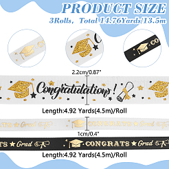 Gold Stamping Polyester Printed Ribbon&nbsp;OCOR-PH0004-91D