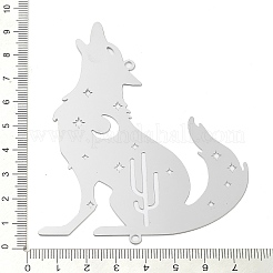 Non-Tarnish 201 Stainless Steel Connector Charms&nbsp;STAS-K257-27P