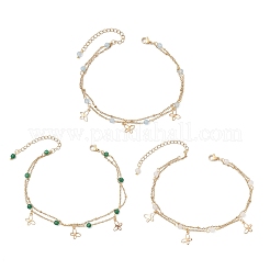 304 Stainless Steel Link Chain Anklets&nbsp;AJEW-AN00705