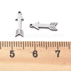 201 Stainless Steel Charms&nbsp;STAS-V001-18