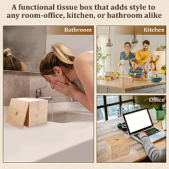 Bamboo Storage Box&nbsp;AJEW-WH0609-613