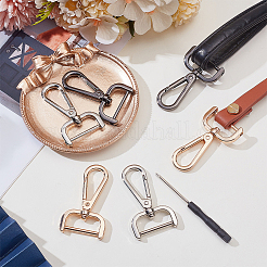 6Pcs 3 Colors Zinc Alloy Swivel Clasps&nbsp;FIND-SP0005-66C
