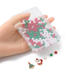 Christmas Theme DIY Bracelet Making Kit&nbsp;DIY-YW0007-02