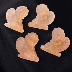Natural Selenite Carved Healing Angel Stone&nbsp;PW-WG69034-01