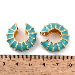 Brass Cuff Earrings for Women&nbsp;EJEW-A115-01G-04