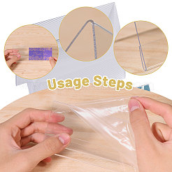 Name Plastic Table Top Display Stand&nbsp;ODIS-WH0070-86A