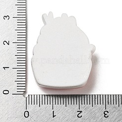 Spring Cherry Blossoms Theme Opaque Resin Cupcake Decoden Cabochons&nbsp;X-RESI-E055-02E