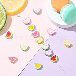 14Pcs 7 Colors Zinc Alloy Enamel Beads&nbsp;FIND-CJ0003-31