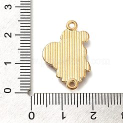 Christmas Alloy Red Enamel Links&nbsp;FIND-I040-02A
