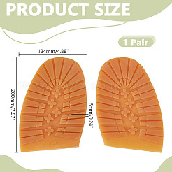 Anti Skid Rubber Shoes Bottom Heel Sole&nbsp;FIND-WH0148-753B-01