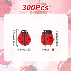 300Pcs Handmade Polymer Clay Beads&nbsp;CLAY-SC0002-24B