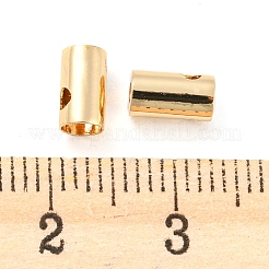 Rack Plating Brass Cord Ends&nbsp;KK-H449-11G