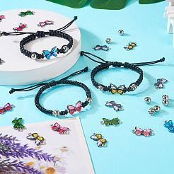 DIY Butterfly Bracelet Making Kit&nbsp;DIY-TA0004-90