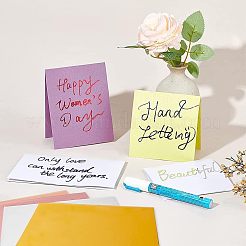 80Pcs 4 Colors A4 PET Stamping Hot Foil Paper&nbsp;DIY-FH0004-97