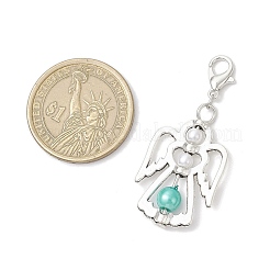 Glass Pearl Beads Pendant Decorations&nbsp;HJEW-JM03494