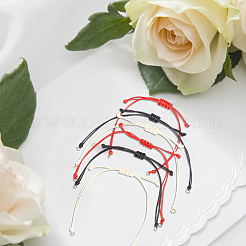30Pcs 3 Colors Braided Waxed Polyester Cord&nbsp;AJEW-DR0001-32