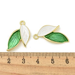 Rack Plating Alloy Enamel Pendants&nbsp;X-FIND-M033-32G