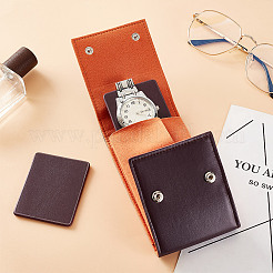 Portable PU Leather Single Watch Pouch Storage Bags&nbsp;ABAG-WH0048-20A