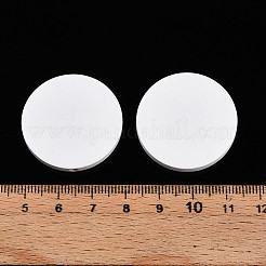 Painted Natural Wood Beads&nbsp;WOOD-WH0038-35C-02