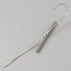Platinum Brass Ear Wrap Crawler Hook Earrings for Women&nbsp;EJEW-WH0019-58D