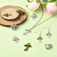 60Pcs 15 Styles Tibetan Style Alloy Pendants&nbsp;TIBEP-YW0001-81