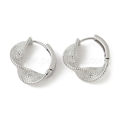 Brass Hoop Earrings&nbsp;EJEW-D320-08P