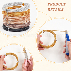 6 Roll 6 Colors Aluminum Wire&nbsp;ALUM-BC0001-75B