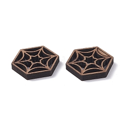 30Pcs 6 Style Wooden Filigree Joiners Links&nbsp;WOOD-OC0002-28