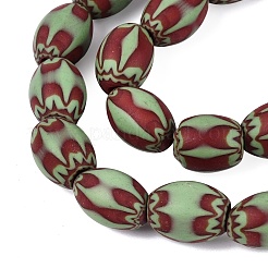 Handmade Millefiori Glass Barrel Beads&nbsp;LS-LA-N002-06E