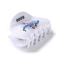 Cherry Pattern PVC Claw Hair Clips&nbsp;PHAR-M013-02G