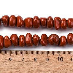 Natural Red Jaseper Beads Strands&nbsp;G-RM250109-B5