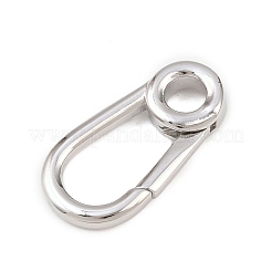 Brass Spring Gate Rings&nbsp;KK-P339-02P