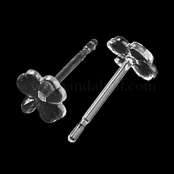 Resin Stud Earring Findings&nbsp;FIND-H046-13