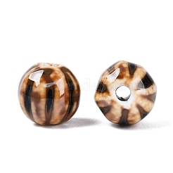 Vintage Porcelain Corrugated Beads&nbsp;PORC-N013-11S