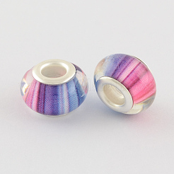 Large Hole Resin European Beads&nbsp;OPDL-R114-M2