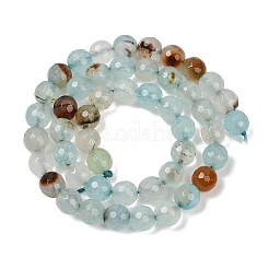 Natural Agate(Dyed & Heated) Beads Strands&nbsp;G-G079-A08-03