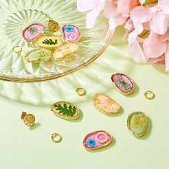 DIY 5 Pairs Earring Making Kits&nbsp;DIY-TA0010-94