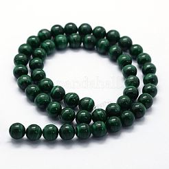 Natural Malachite Beads Strands&nbsp;G-E484-02