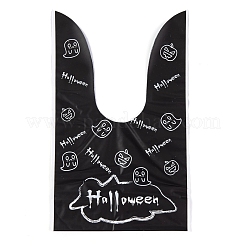 100Pcs Rabbit Shaped Halloween Candy Plastic Bags&nbsp;ABAG-U001-02L