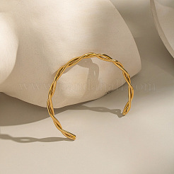 Minimalist 304 Stainless Steel Cuff Bangles&nbsp;DA4447